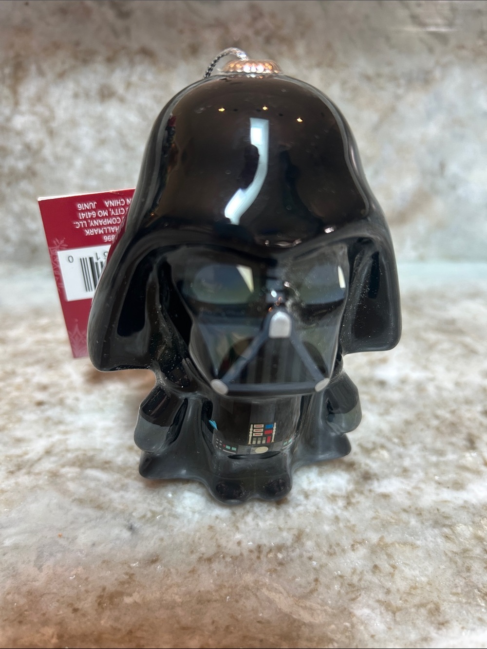 Hallmark Black Star Wars Helmet Ornament